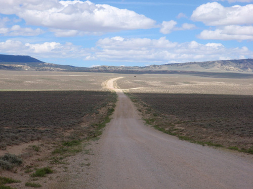 to the right hand side is the Wyoming A&M Reservoir.